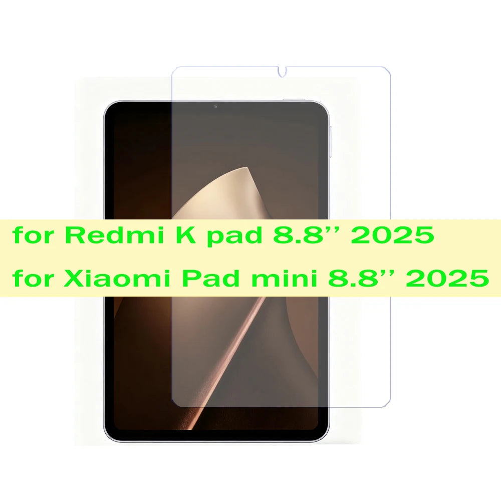 1-pack Tempered Glass screen protector For Xiaomi Redmi pad 2 pro 12.1/ for pad mini SE 10.6 8.7 11'' tablet Scratch Proof film