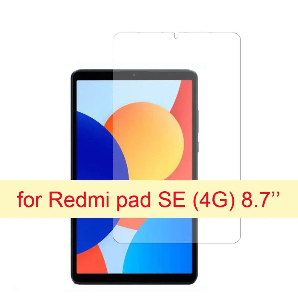 1-pack Tempered Glass screen protector For Xiaomi Redmi pad 2 pro 12.1/ for pad mini SE 10.6 8.7 11'' tablet Scratch Proof film