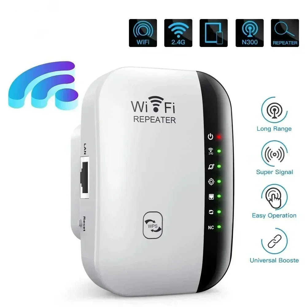 300Mbps Wireless WiFi Amplifier WIFI Repeater Extender 802.11N Booster Repetidor Amplifier Wi Fi Reapeter